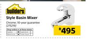 Builders Style Basin Mixer
