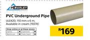 Marley PVC Underground Pipe