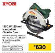 Ryobi 1250W 185mm Handyline Circular Saw