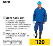 Beck PVC Gumboot-Per Pair