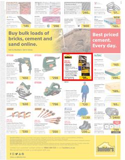 Builders Inland : The Best Deals On The Widest Range (26 June - 22 July 2018), page 12