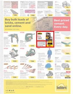 Builders Inland : The Best Deals On The Widest Range (26 June - 22 July 2018), page 12