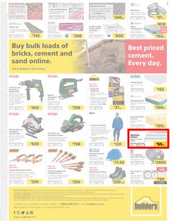 Builders Inland : The Best Deals On The Widest Range (26 June - 22 July 2018), page 12