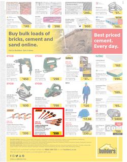 Builders Inland : The Best Deals On The Widest Range (26 June - 22 July 2018), page 12