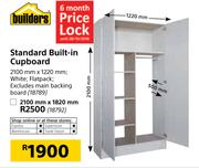Standard Built-In Cupboard 2100x1220mm