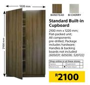 Standard Biult In Cupboard 2100mmx1220mm