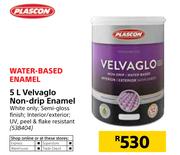 Plascon Water Based Enamel 5Ltr Velvaglo Non-Drip Enamel