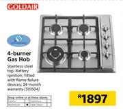 Goldair 4-Burner Gas Hob