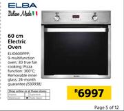 Elba 60cm Electric Oven