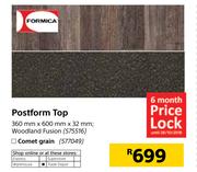 Formica Postform Top
