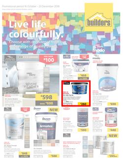 Builders : Live Life Colourfully (16 Oct - 23 Dec 2018), page 1