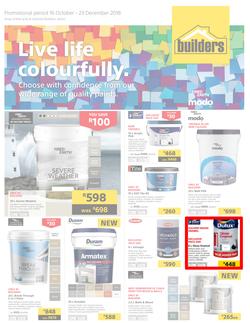 Builders : Live Life Colourfully (16 Oct - 23 Dec 2018), page 1