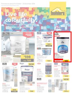 Builders : Live Life Colourfully (16 Oct - 23 Dec 2018), page 1