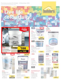 Builders : Live Life Colourfully (16 Oct - 23 Dec 2018), page 1