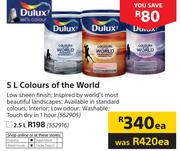 Dulux 5Ltr Colours Of The World-Each