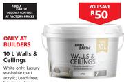 Fired Earth 20Ltr Walls & Ceilings