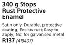 Rust-Oleum 340g Stops Rust Protective Enamel