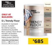 Fired Earth 5Ltr Trendy Floor