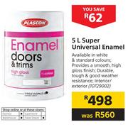 Plascon 5Ltr Super Universal Enamel