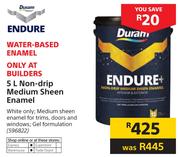 Duram Endure 5Ltr Non Drip Medium Sheen Enamel