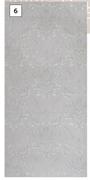 Fired Earth Wallpaper Damask Grey