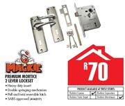 Mackie Premium Mortice 2 Lever Lockset