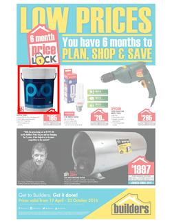 Builders Warehouse Gauteng (19 Apr - 23 Oct 2016), page 1