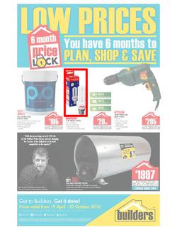 Builders Warehouse Gauteng (19 Apr - 23 Oct 2016), page 1