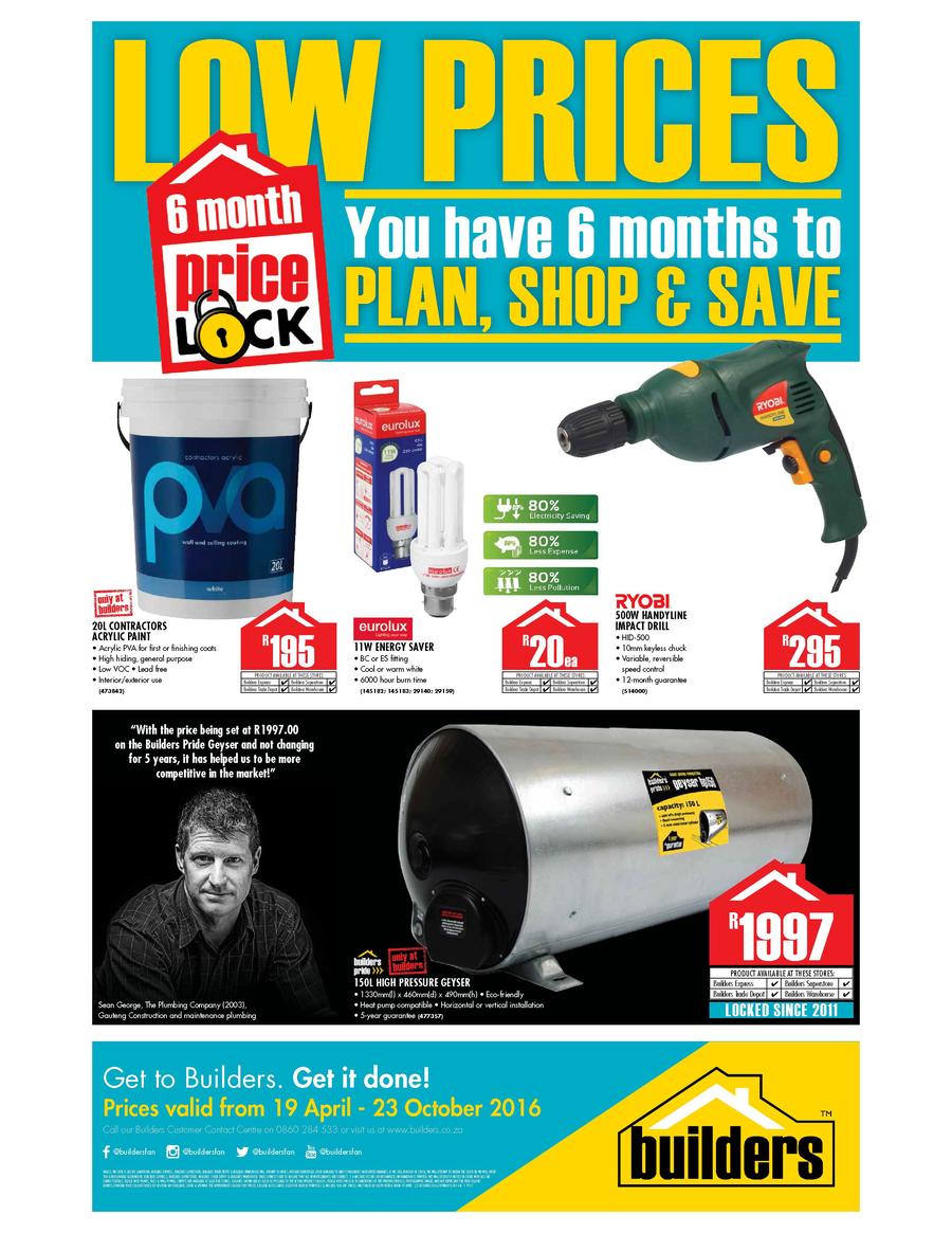 Warehouse Kwikot Geyser Builders Builders Warehouse Geyser For