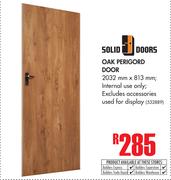 Solid Doors Oak Perigord Door