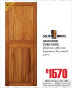 Solid Doors Hardwood Stable Door