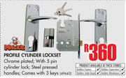 Mackie Profile Cylinder Lockset