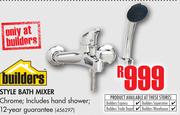 Builders Style Bath Mixer