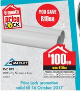 Marley PVC Pipe-Each