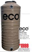 Eco 950Ltr Slim Vertical Tank