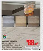 Barnyard Tile Range-Per Sqm