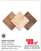 Toledo Tile Range-Per Sqm