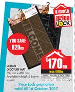 Design Decoture Mat-Each