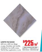 Lapatto Tile Range-Per Sqm