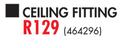 Bright Star Ceiling Fitting
