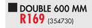 Radiant 600mm Double Fluorescent Fitting Excluding Tubes-Each 