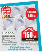 Luceco 5 Pack LED Lights-Per PK