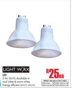 Light Work LED 3W GU10-Each