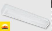 Radiant 600mm Single Fluorescent Fitting Excluding Tubes-Each 