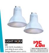 Light Work LED 3W GU10-Each