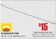 Radiant Fluorescent Tube 36W 1.2m Slimline