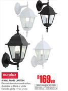 Eurolux 4 Wall Panel Lantern-Each