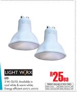 Light Work LED 3W GU10-Each