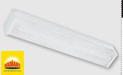 Radiant 600mm Single Fluorescent Fitting Excluding Tubes-Each 