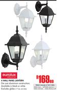 Eurolux 4 Wall Panel Lantern-Each